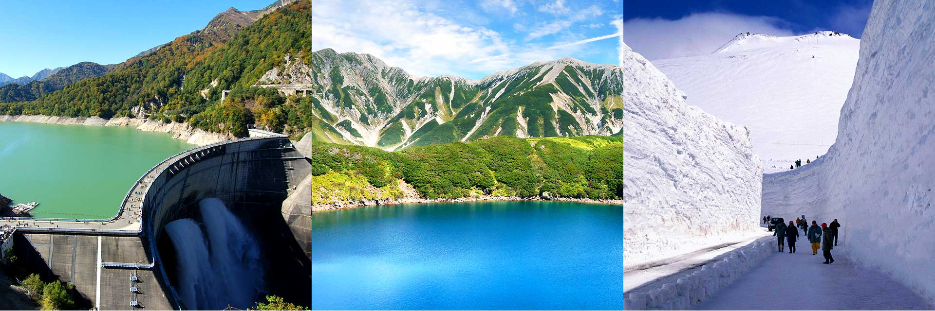 Kurobe Dam, the Alpine Route and more…A base from which to reach numerous sightseeing spots