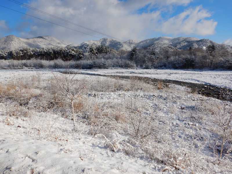 昨日は雪、鹿島槍スキー場リフト3本稼働！