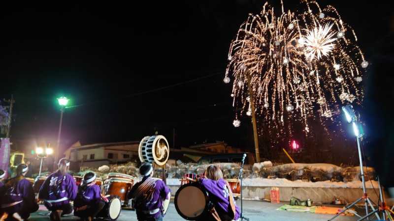 2月の毎週土曜「夢花火と音の祭典」開催いたします